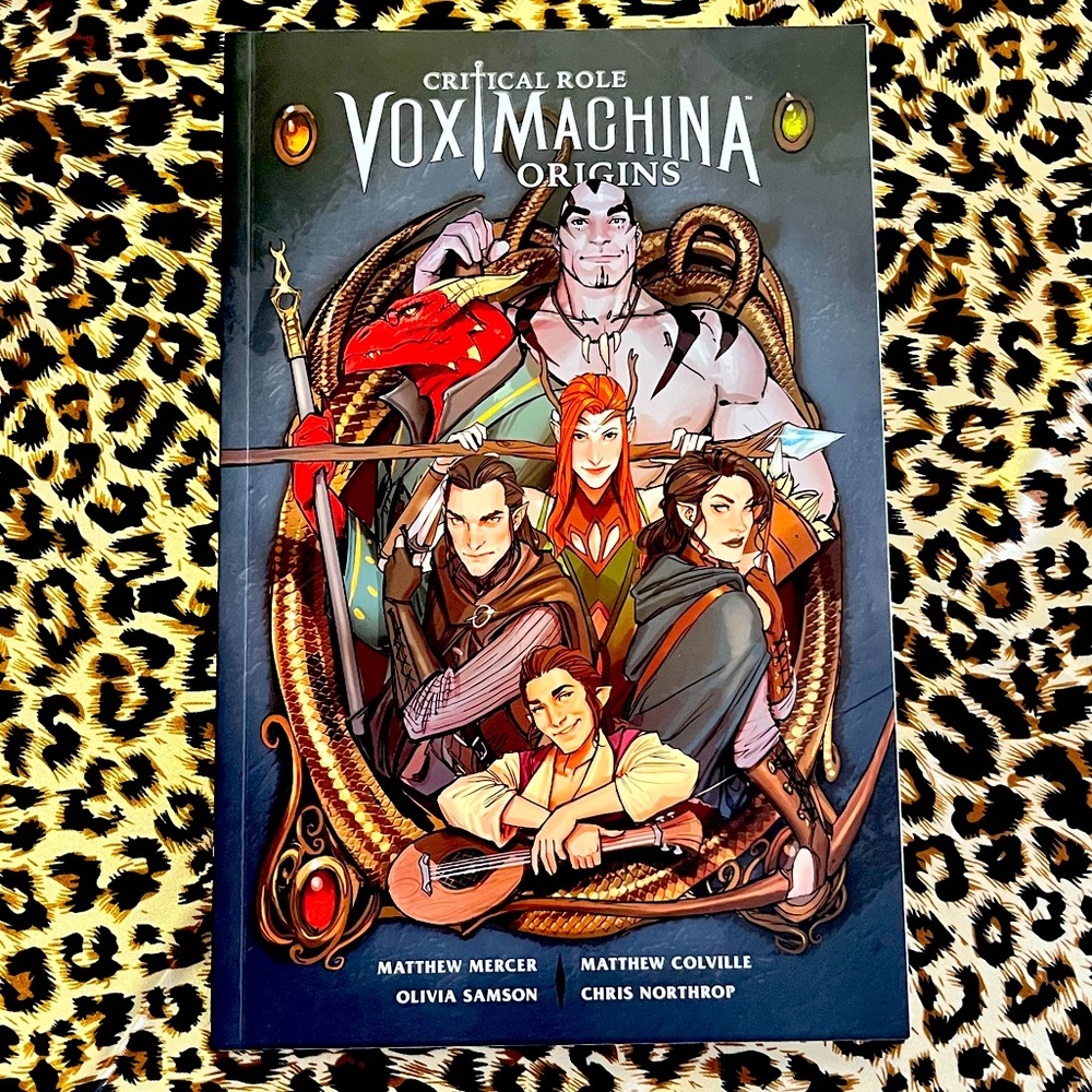 Critical Role Vox Machina Origins Graphic Novel / Comic